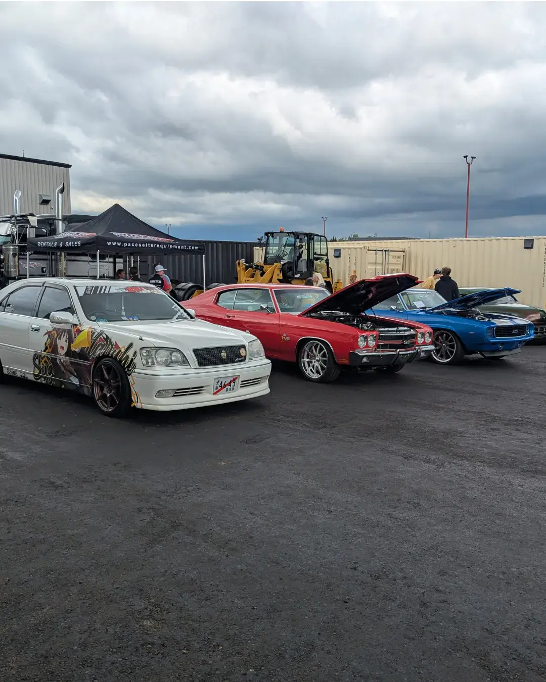 Toyota Crown, Chevelle, Mustang