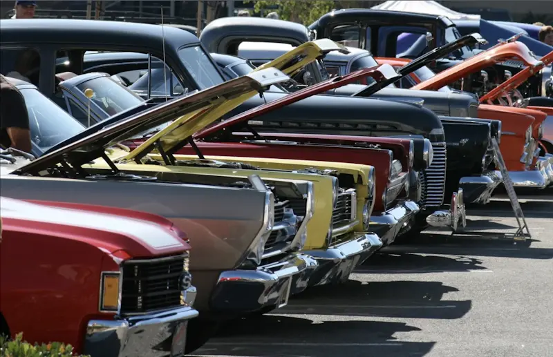 classic cars lineup